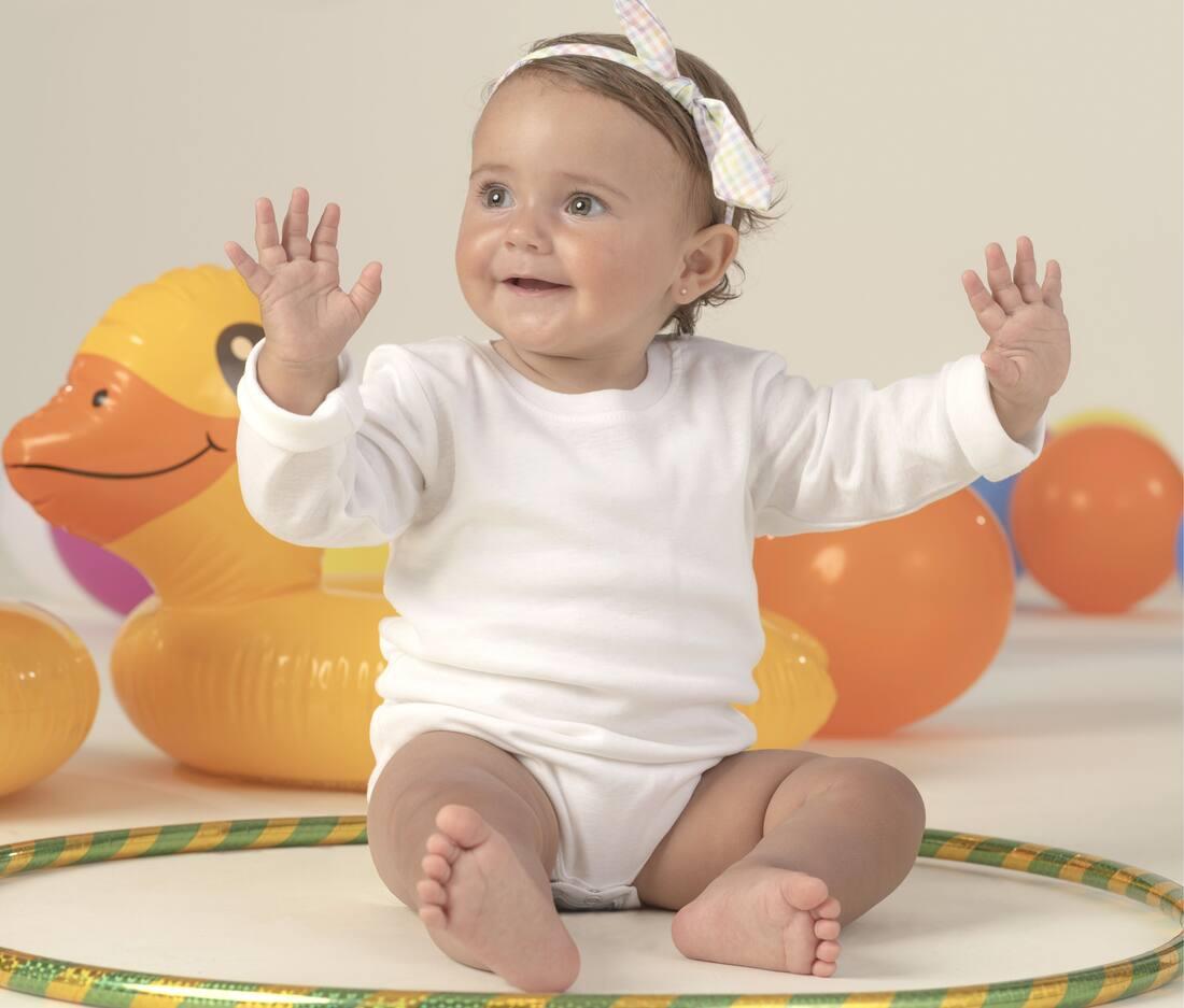 JHK LS BABY BODY bedrukken met eigen logo