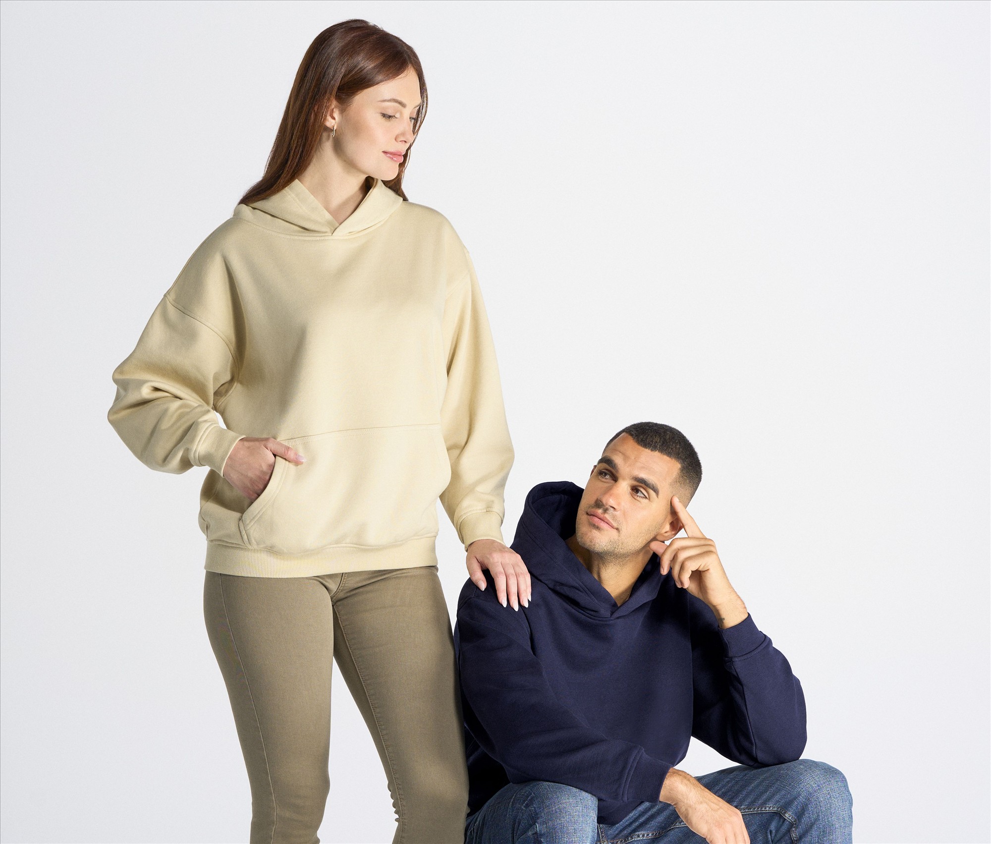 JHK KANGAROO OVERSIZE UNISEX bedrukken met eigen logo