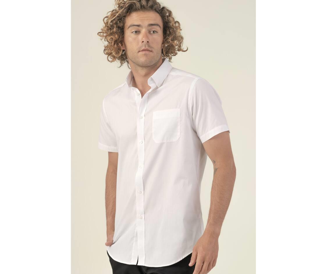 JHK POPLIN SHORT SLEEVE SHIRT bedrukken met eigen logo