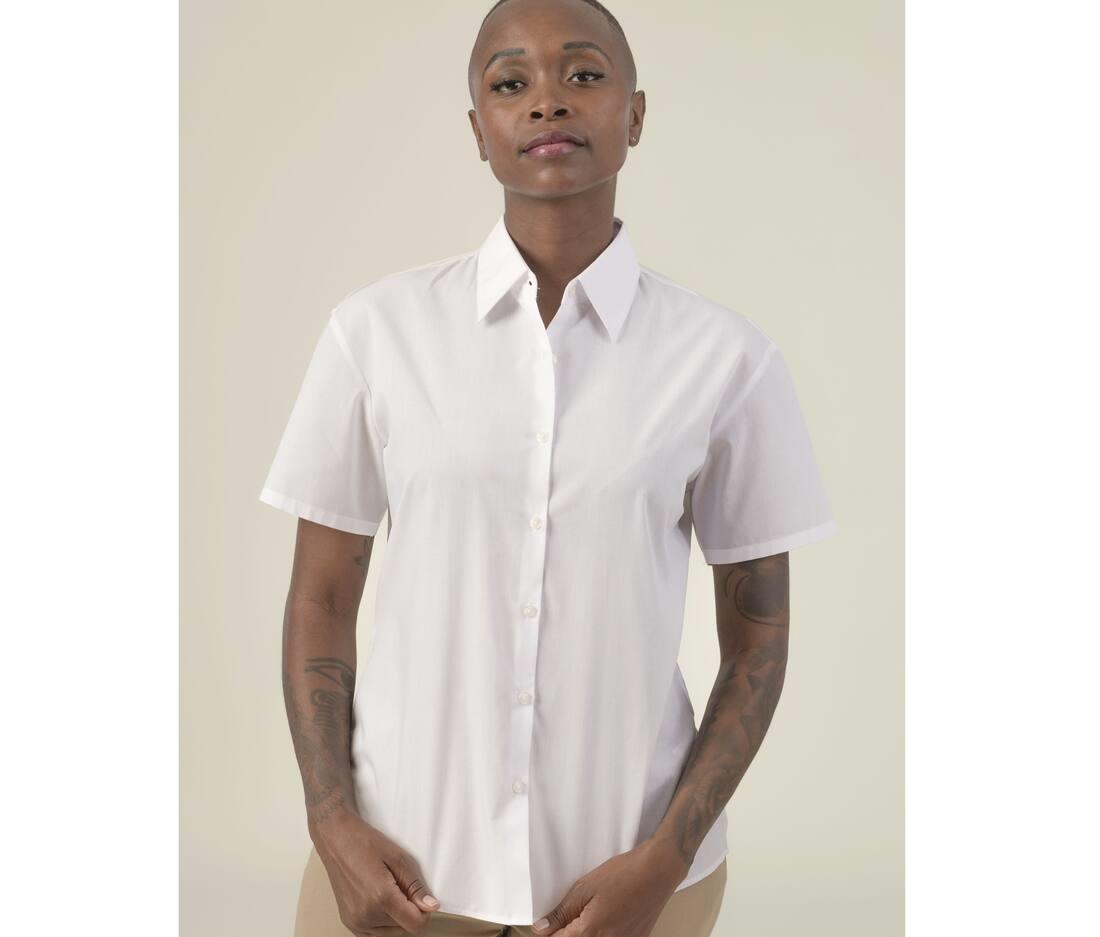 JHK LADY CASUAL & BUSINESS SS SHIRT bedrukken met eigen logo