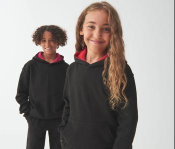 KIDS VARSITY HOODIE JUST HOODS JH03J