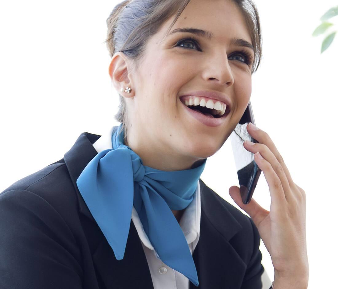 KARLOWSKY CHIFFON SCARF CLASSIC bedrukken met eigen logo