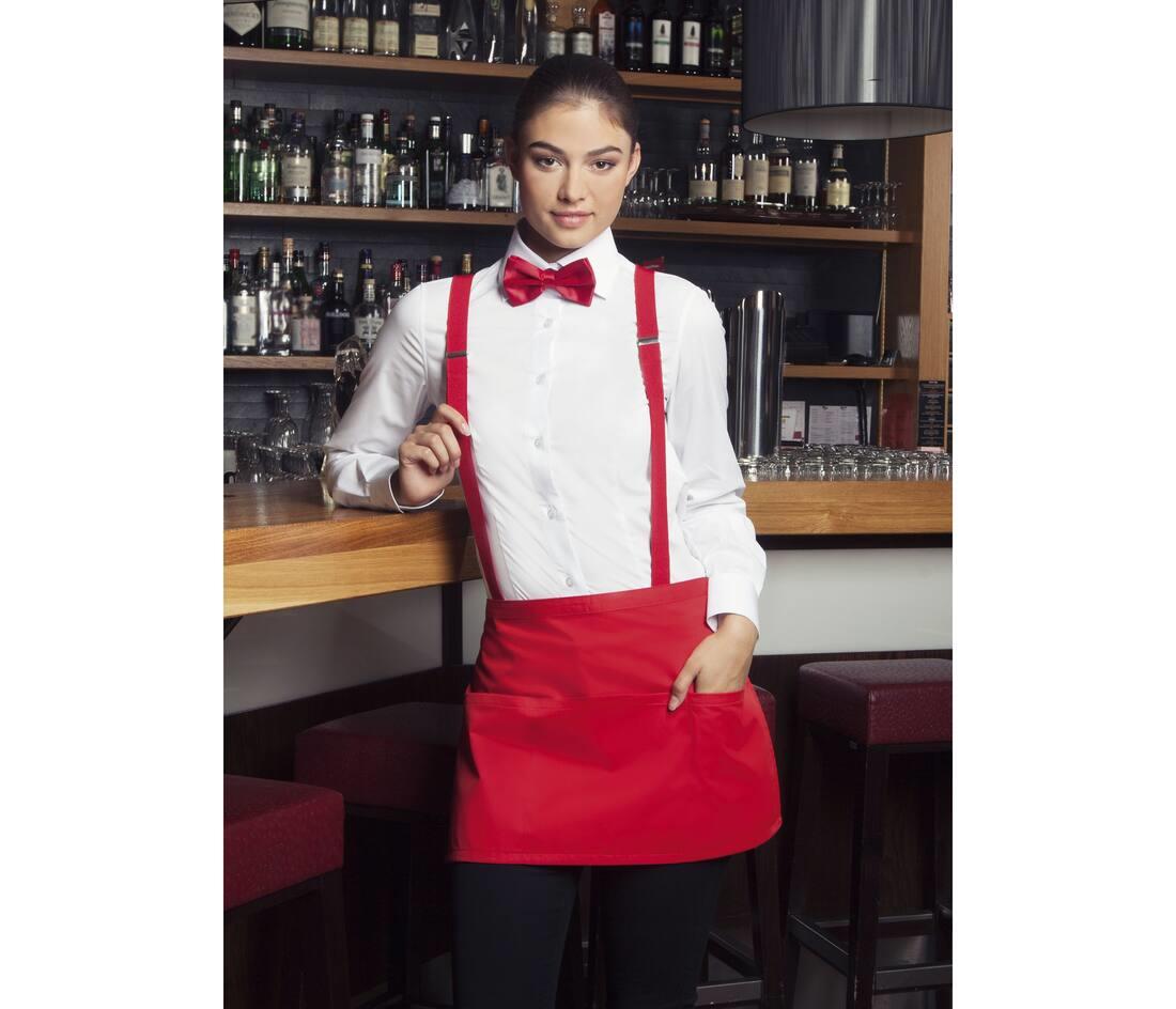 KARLOWSKY WAIST APRON BASIC WITH POCKET bedrukken met eigen logo