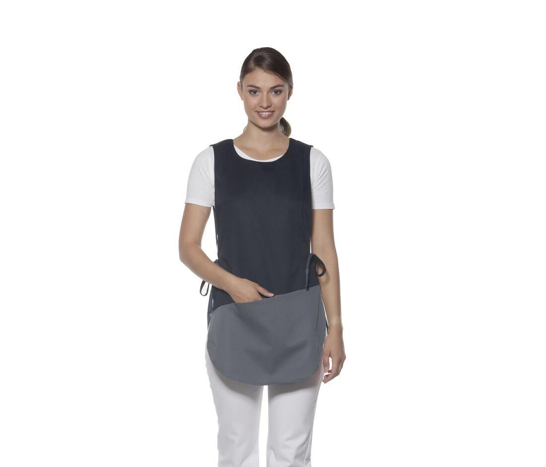 KARLOWSKY WORK SMOCK BEA ANTHRACITE bedrukken met eigen logo