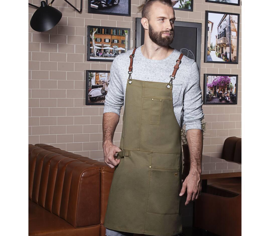 KARLOWSKY BIB APRON URBAN X-STYLE bedrukken met eigen logo