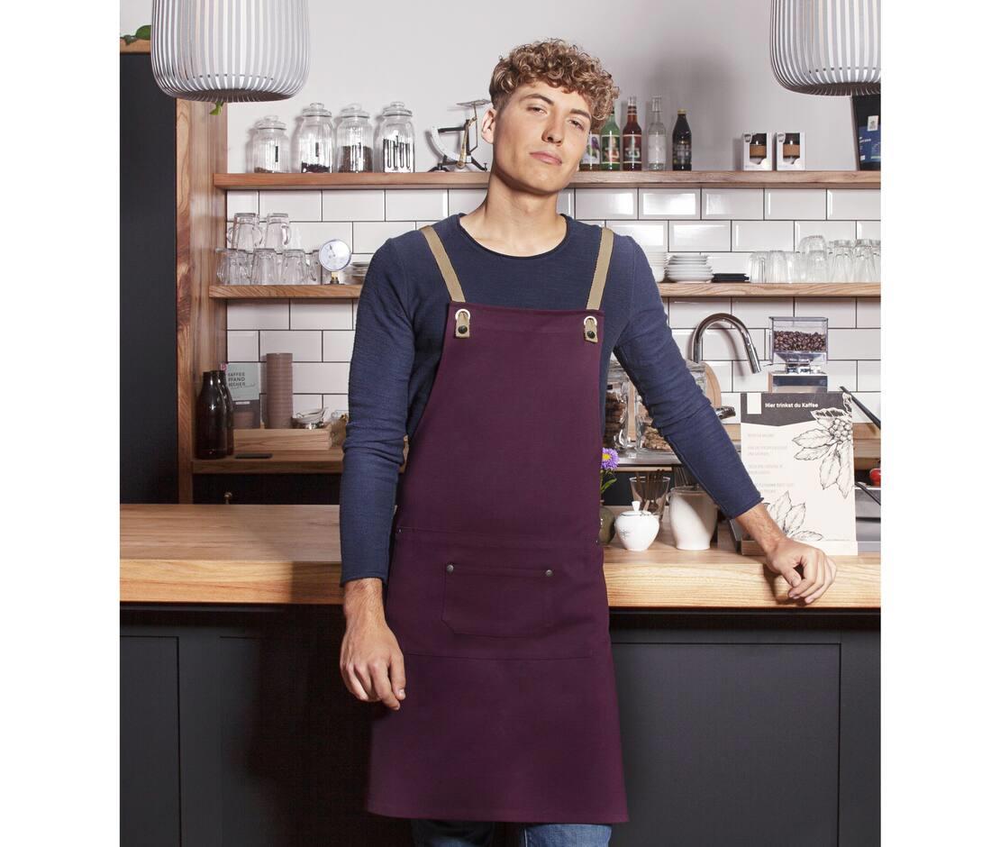 KARLOWSKY BIB APRON URBAN-NATURE bedrukken met eigen logo