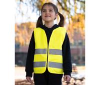 SAFETY VEST FOR KIDS WITH ZIPPER KORNTEX KX100