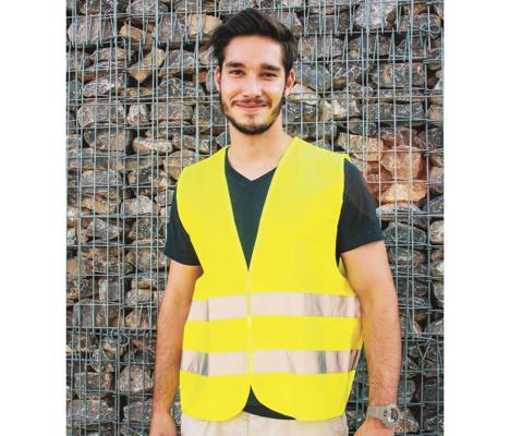 HI-VIS SAFETY VEST "STUTTGART KORNTEX KX217