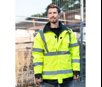 HI-VIS RAIN JACKET TAMPERE KORNTEX KX730