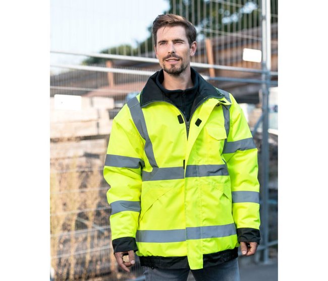 HI-VIS RAIN JACKET TAMPERE KORNTEX KX730