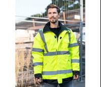 HI-VIS RAIN JACKET TAMPERE KORNTEX KX730