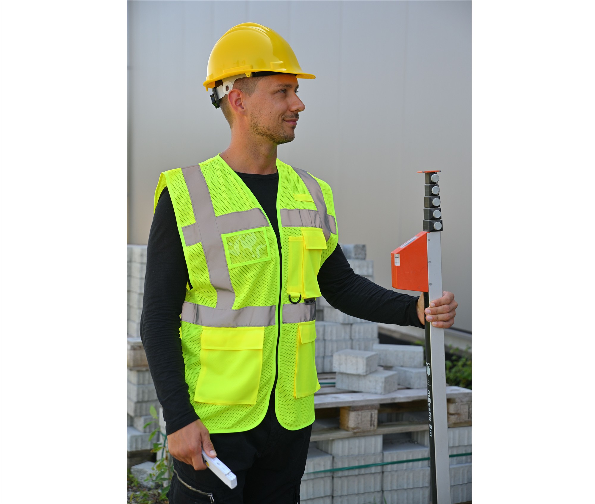 KORNTEX MESH MULTIFUNCTIONAL SAFETY VEST "LARISA bedrukken met eigen logo