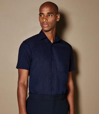 Short Sleeve Classic Fit Business Shirt Kustom Kit K102