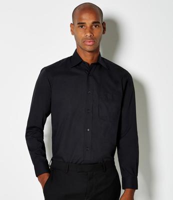 Long Sleeve Classic Fit Business Shirt Kustom Kit K104