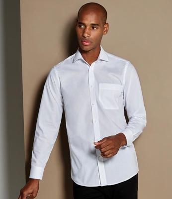 Long Sleeve Tailored Poplin Shirt Kustom Kit K142