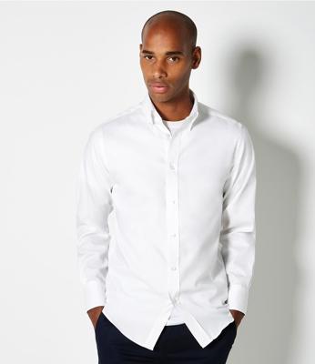 Premium Long Sleeve Tailored Oxford Shirt Kustom Kit K188