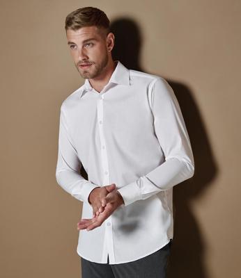 Long Sleeve Slim Fit Business Shirt Kustom Kit K192