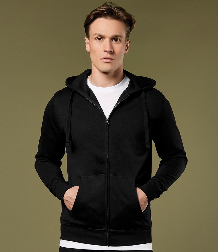 Kustom Kit Klassic Zip Hooded Sweatshirt bedrukken met eigen logo