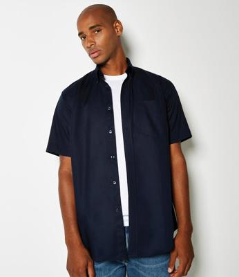 Short Sleeve Classic Fit Workwear Oxford Shirt Kustom Kit K350