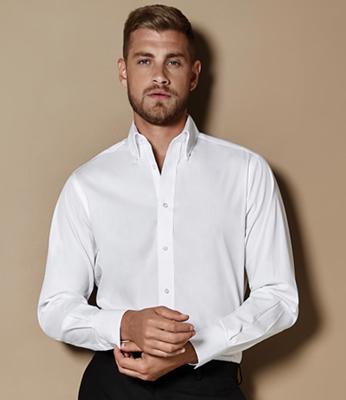 Long Sleeve Tailored City Business Shirt Kustom Kit K386
