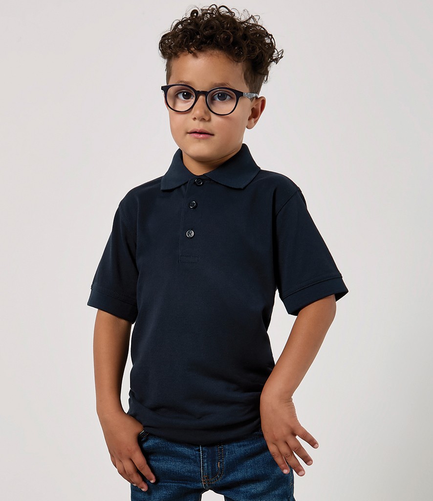 Kustom Kit Kids Klassic Poly/Cotton Piqué Polo Shirt bedrukken met eigen logo