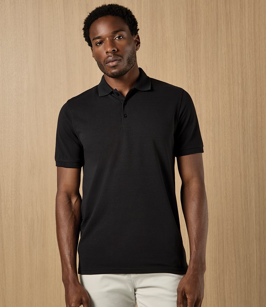 Kustom Kit Klassic Heavy Slim Fit Piqué Polo Shirt bedrukken met eigen logo