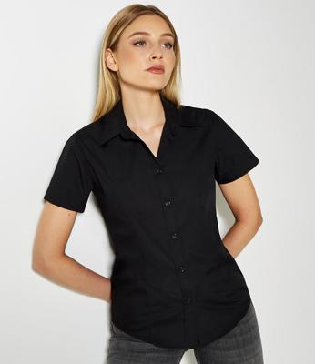 Ladies Short Sleeve Classic Fit Workforce Shirt Kustom Kit K728