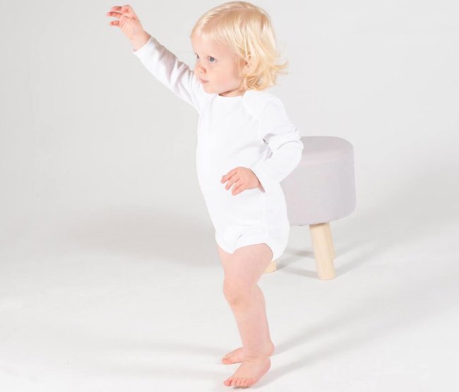 LONG SLEEVED BABY BODYSUIT LARKWOOD LW052