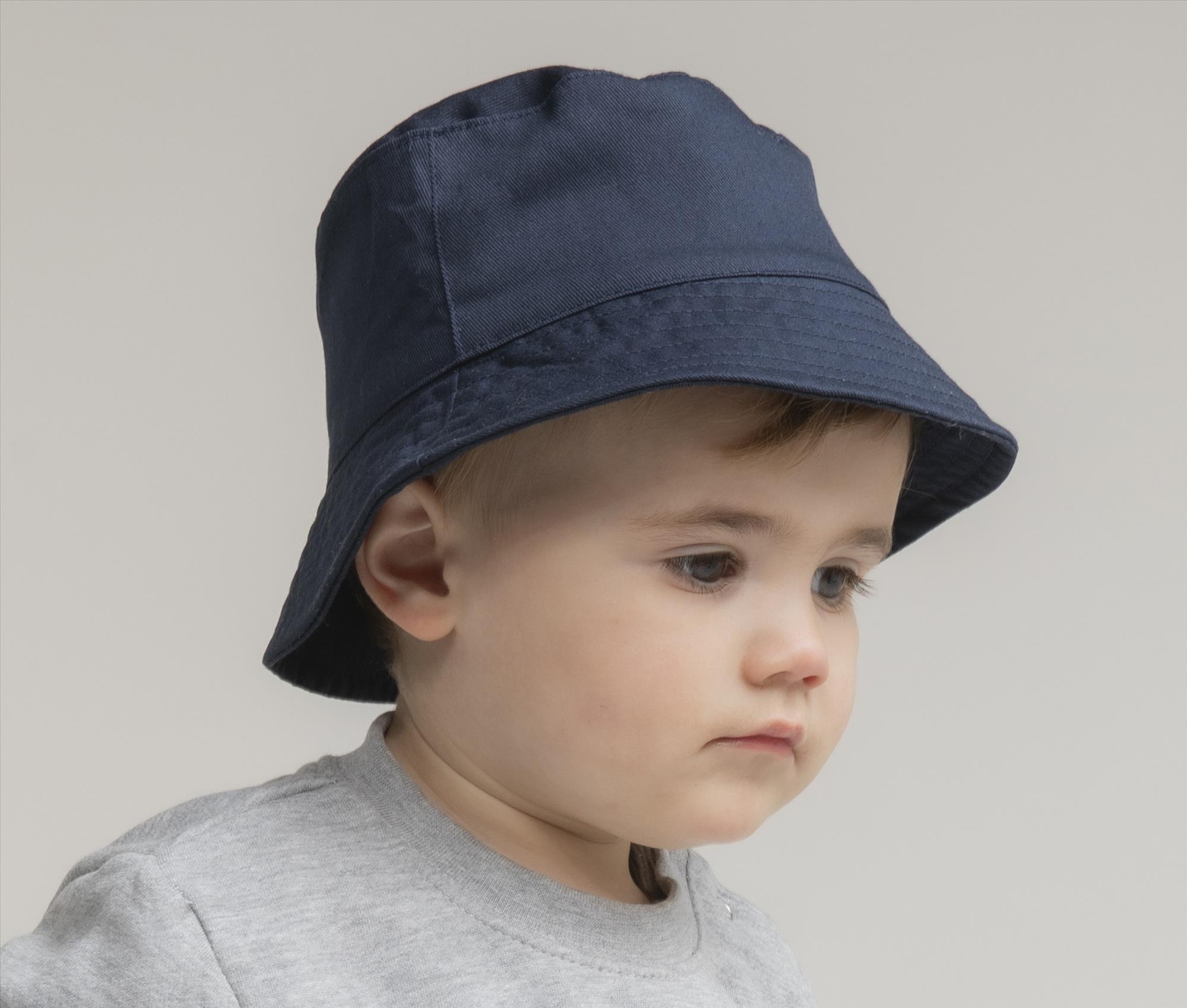 LARKWOOD BABY BUCKET HAT bedrukken met eigen logo