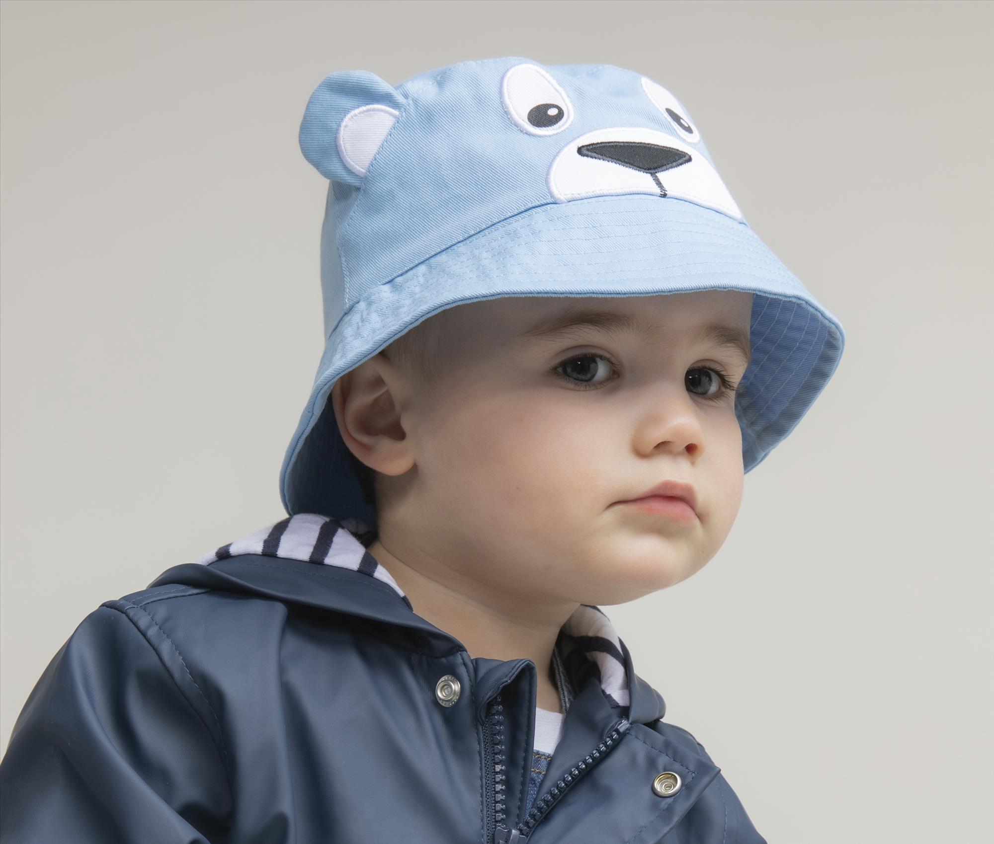LARKWOOD BABY BUCKET HAT bedrukken met eigen logo