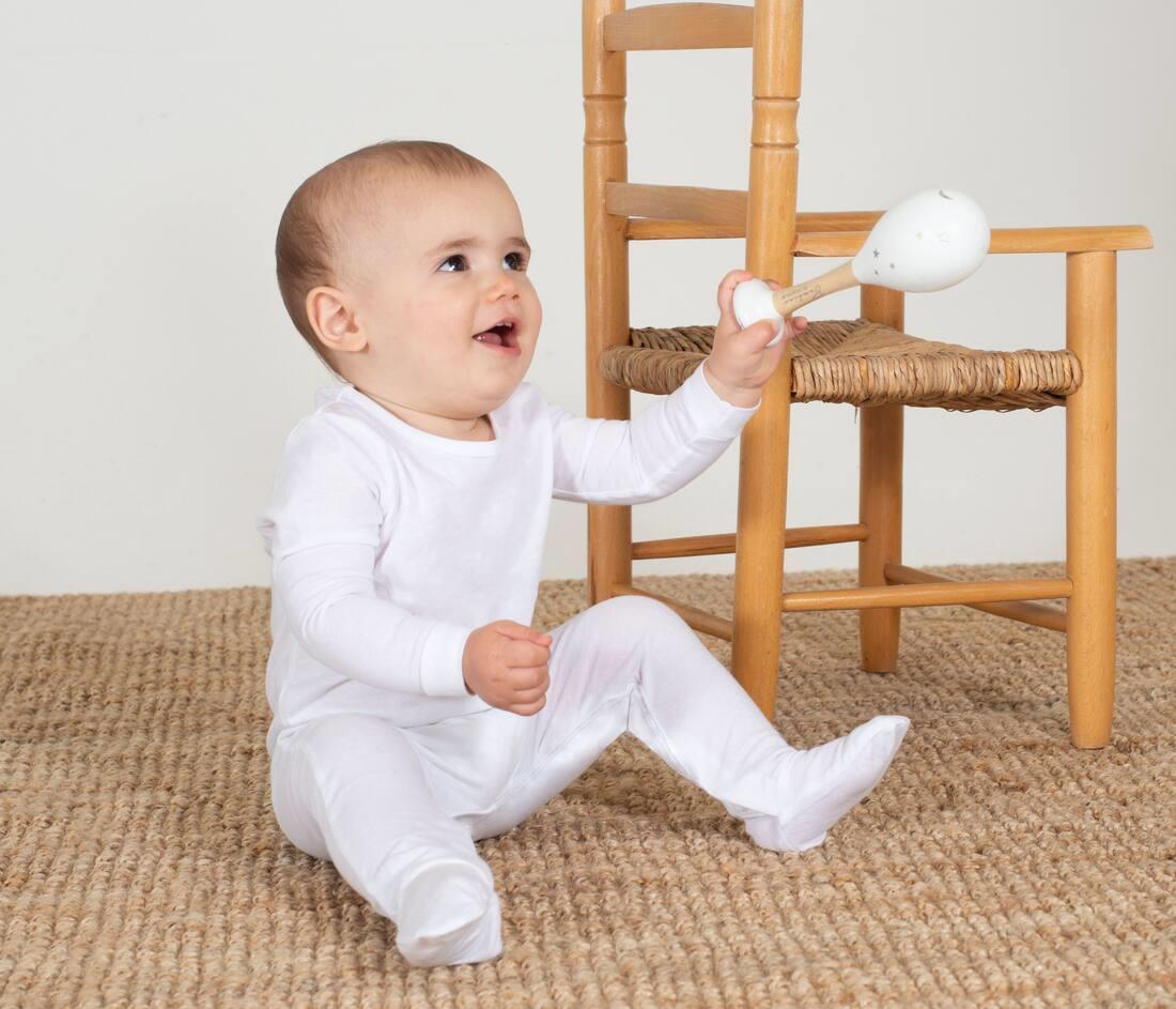 LARKWOOD ORGANIC SLEEPSUIT bedrukken met eigen logo
