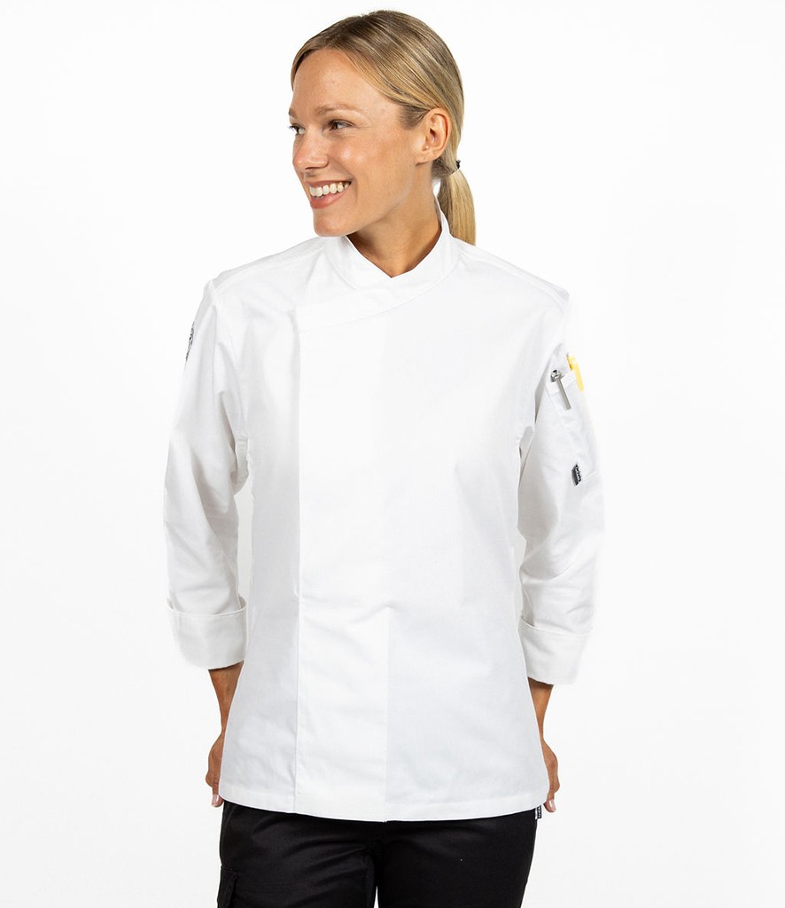 Le Chef Long Sleeve Academy Tunic bedrukken met eigen logo
