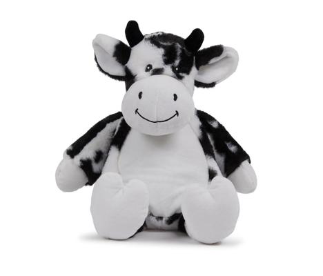 ZIPPPIE BLACK AND WHITE COW MUMBLES MM578