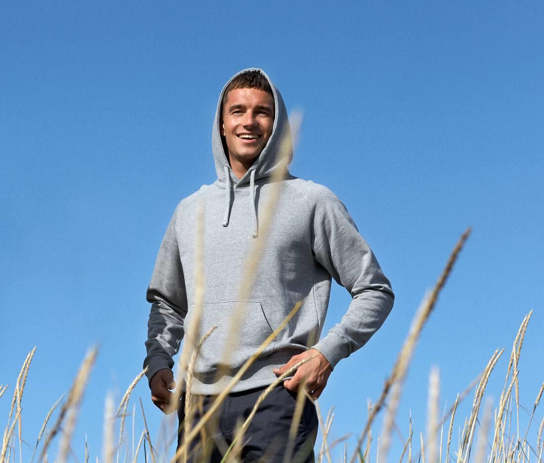 NEUTRAL MENS HOODIE bedrukken met eigen logo