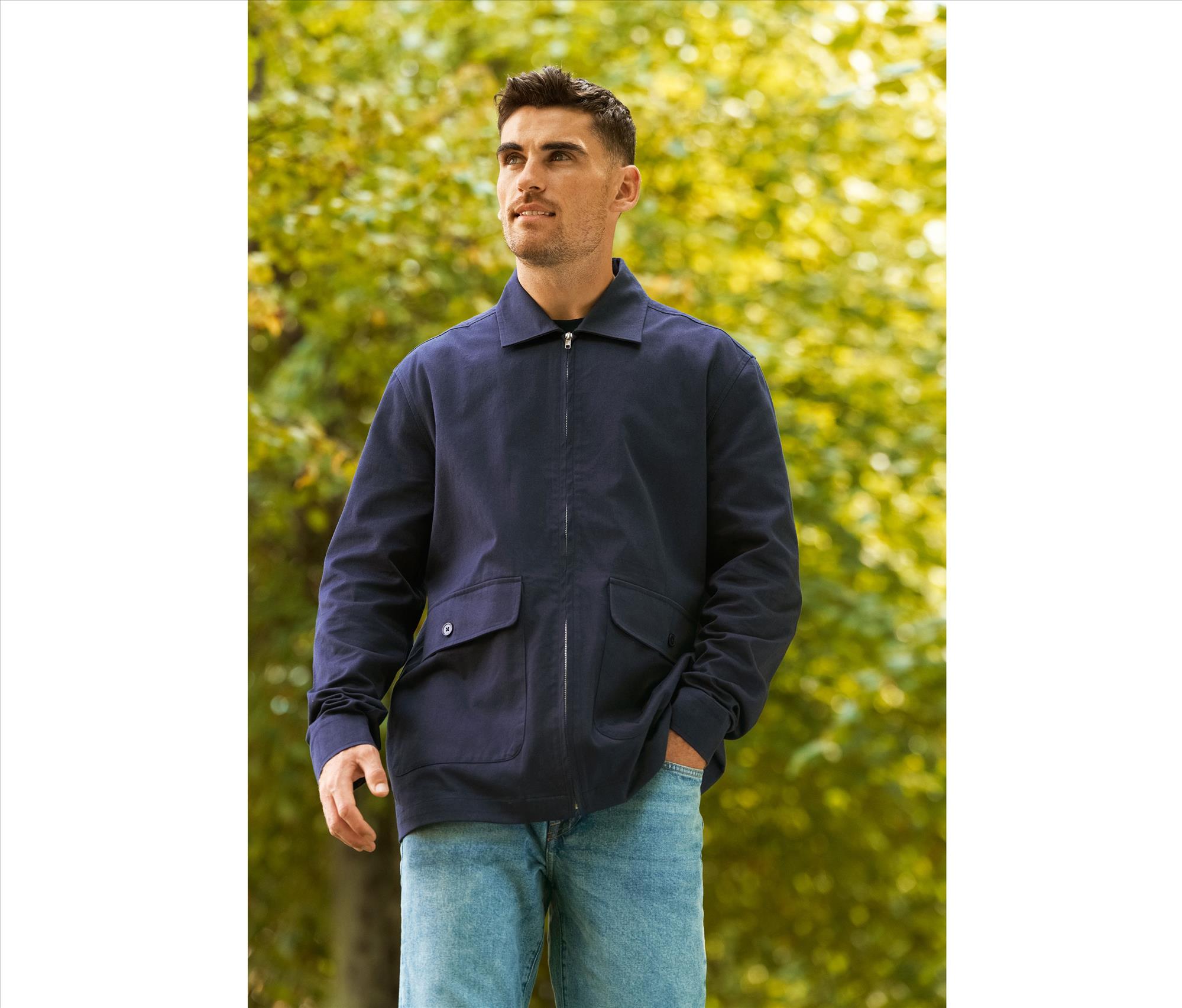 NEUTRAL TWILL JACKET bedrukken met eigen logo