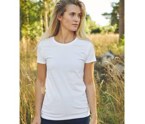 TIGER COTTON LADIES T-SHIRT NEUTRAL T81001