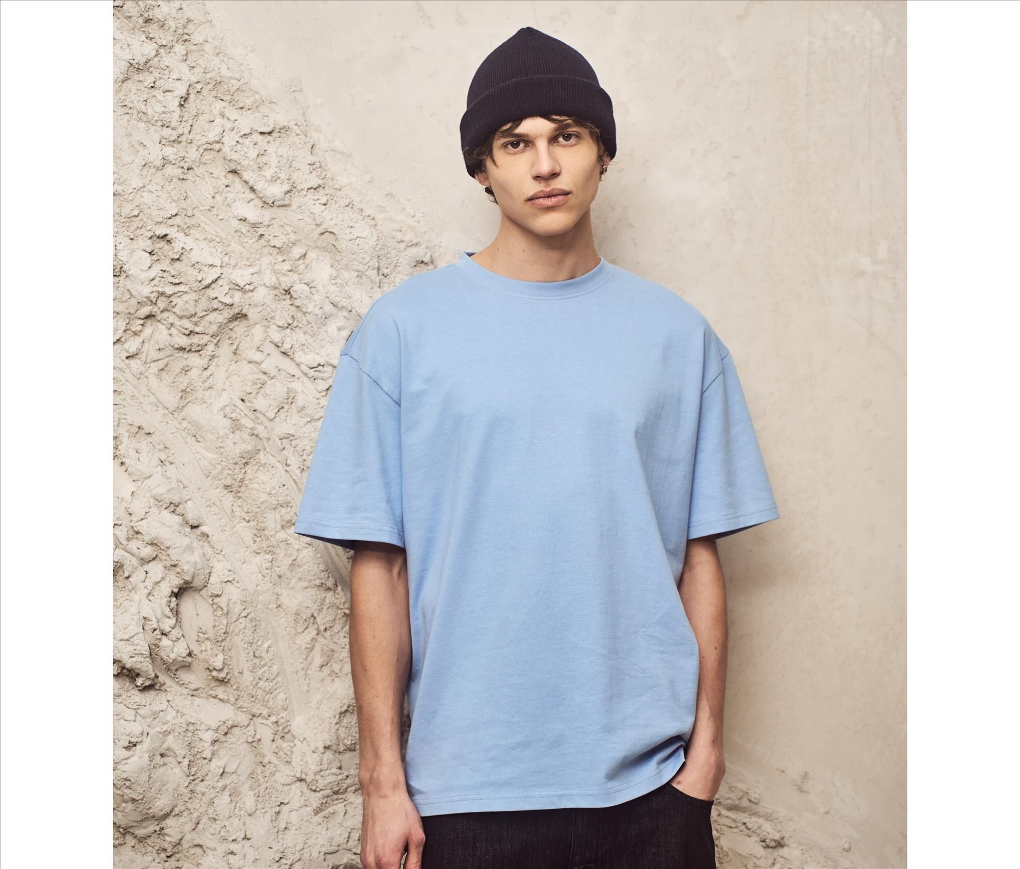 NEW MORNING STUDIOS Oversized Jersey Tee bedrukken met eigen logo