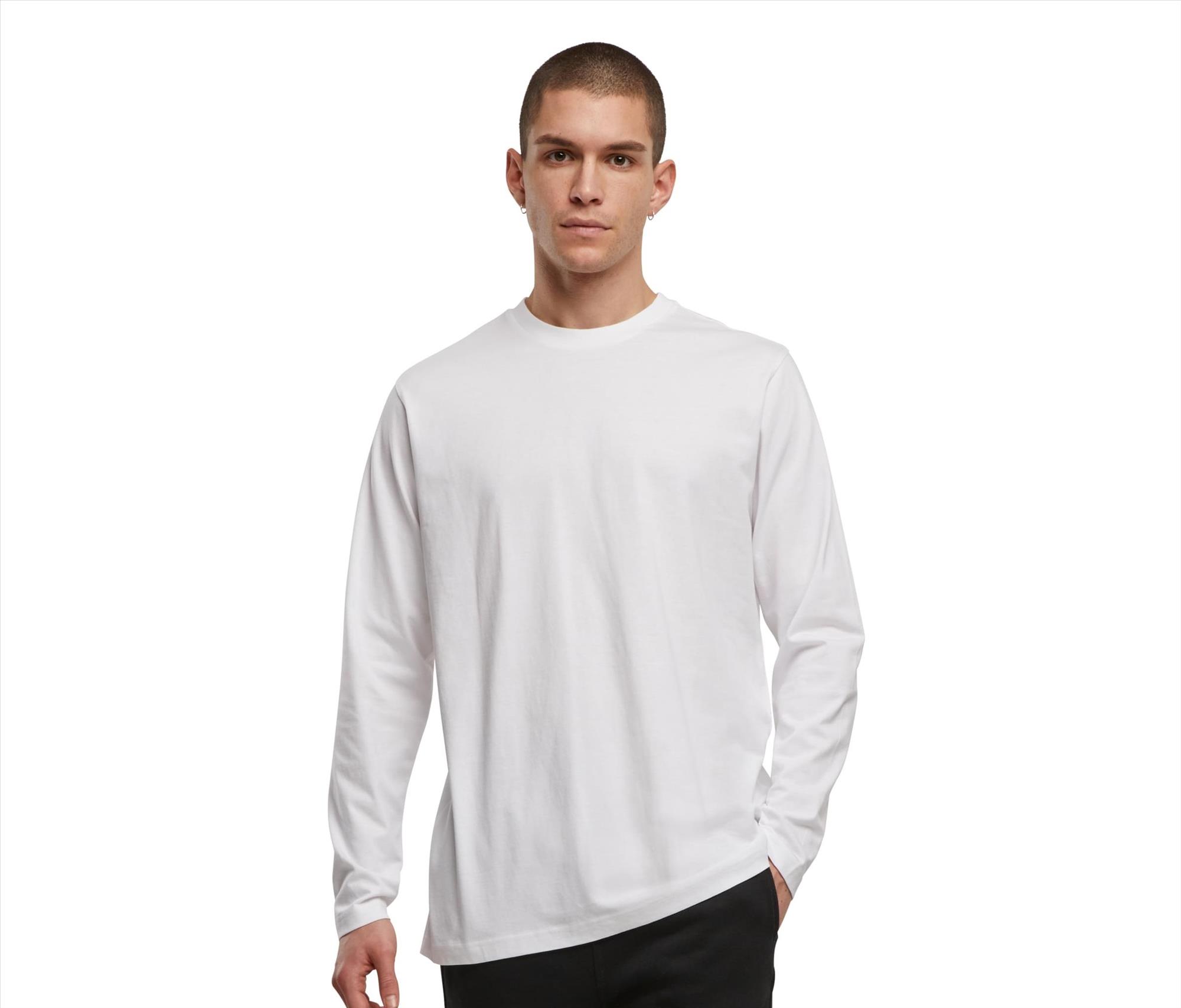 NEW MORNING STUDIOS Regular Fit Longsleeve bedrukken met eigen logo