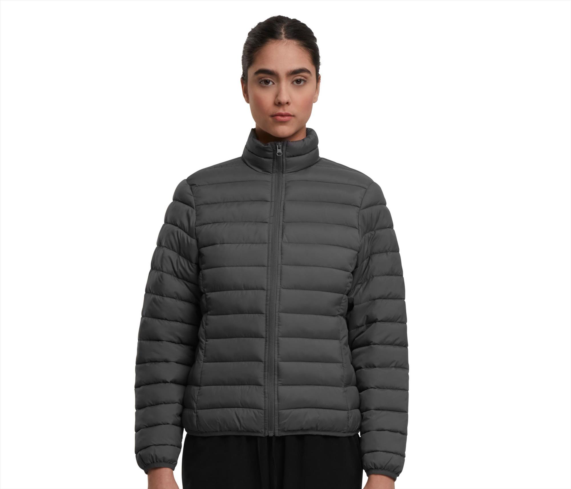 NEW MORNING STUDIOS Ladies Light Puffer Jacket bedrukken met eigen logo