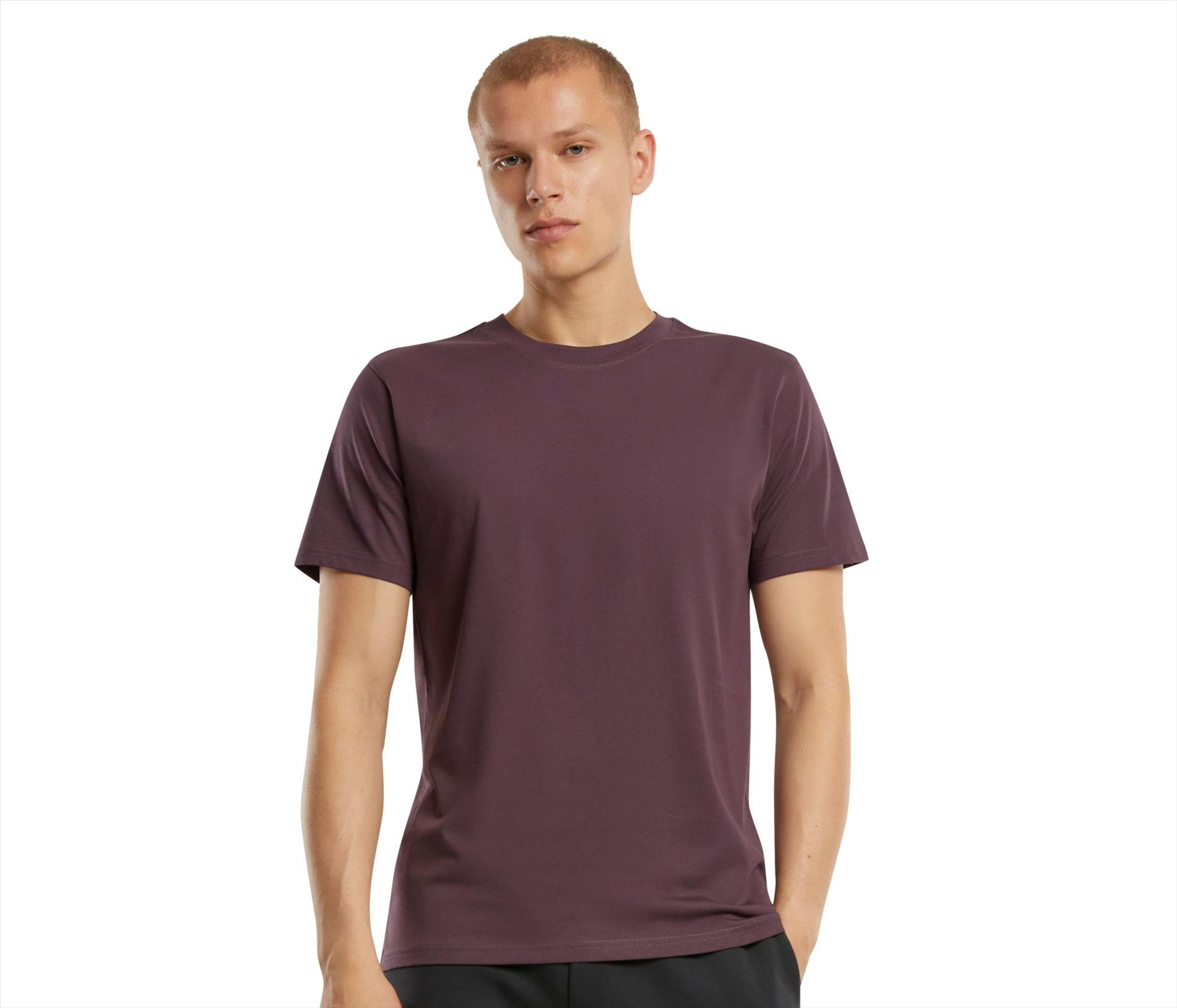 NEW MORNING STUDIOS Basic Regular Fit Tee bedrukken met eigen logo