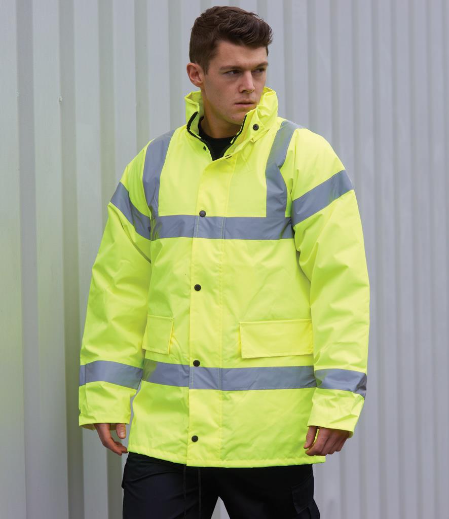 Portwest Hi-Vis Traffic Jacket bedrukken met eigen logo