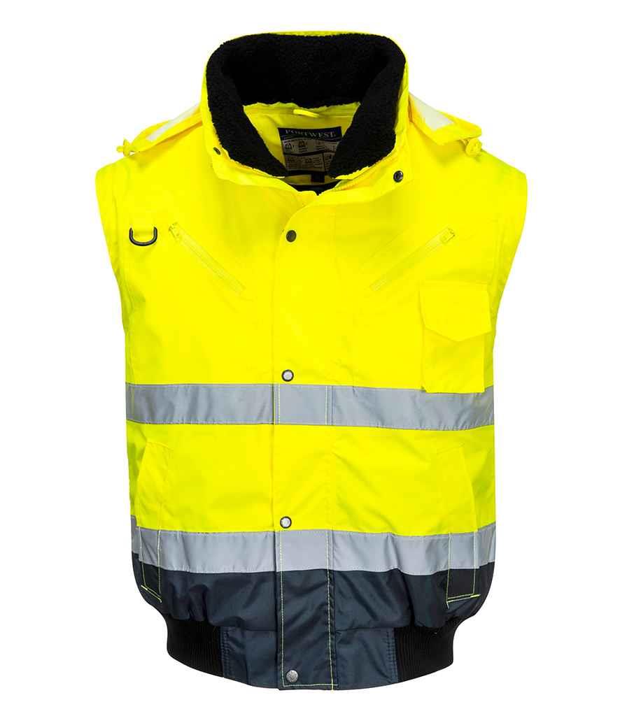 3-in-1 Hi-Vis Bomber Jacket — afbeelding 3