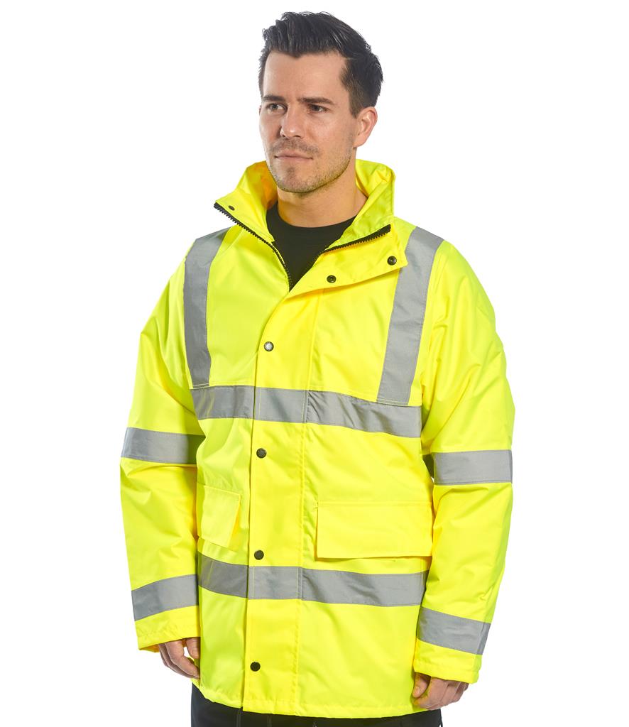 Portwest Hi-Vis 4-in-1 Traffic Jacket bedrukken met eigen logo