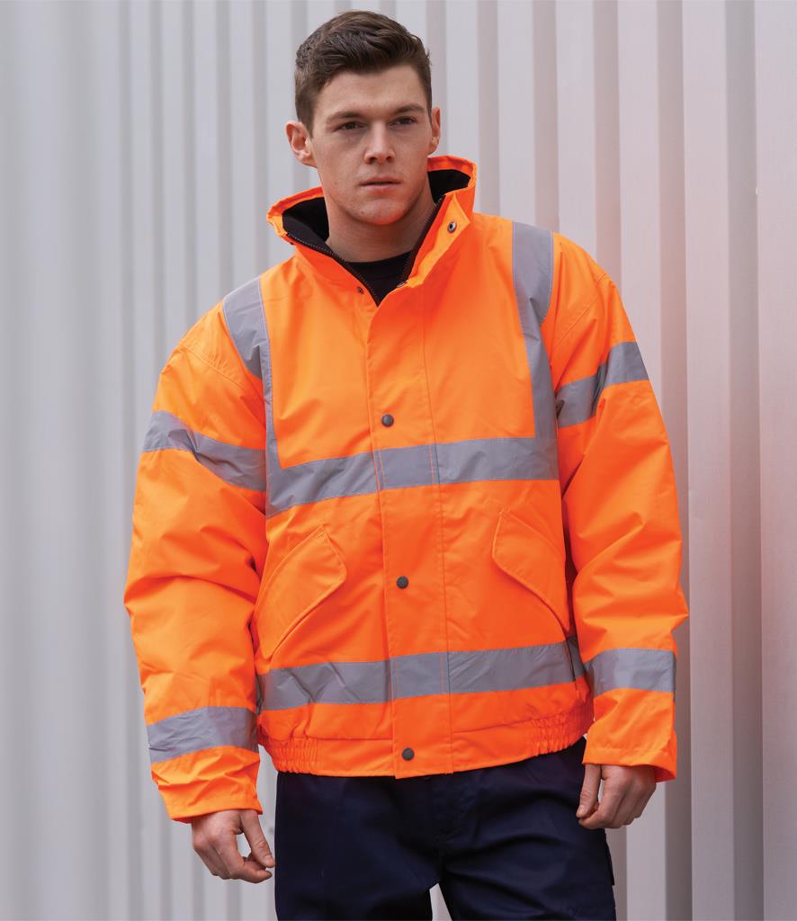 Portwest Hi-Vis GO/RT Bomber Jacket bedrukken met eigen logo