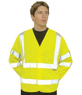 Hi-Vis Two Band and Braces Jacket Portwest PW308