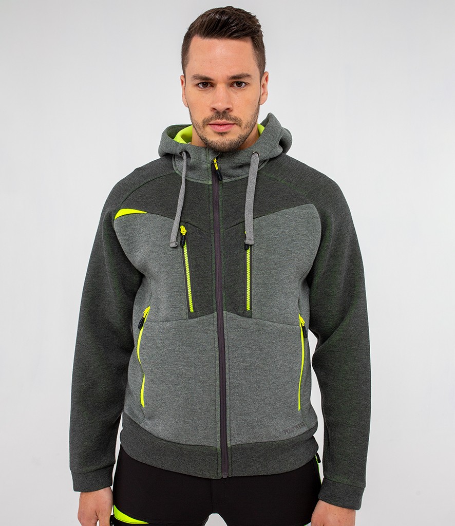 Portwest DX4™ Zipped Hoodie bedrukken met eigen logo