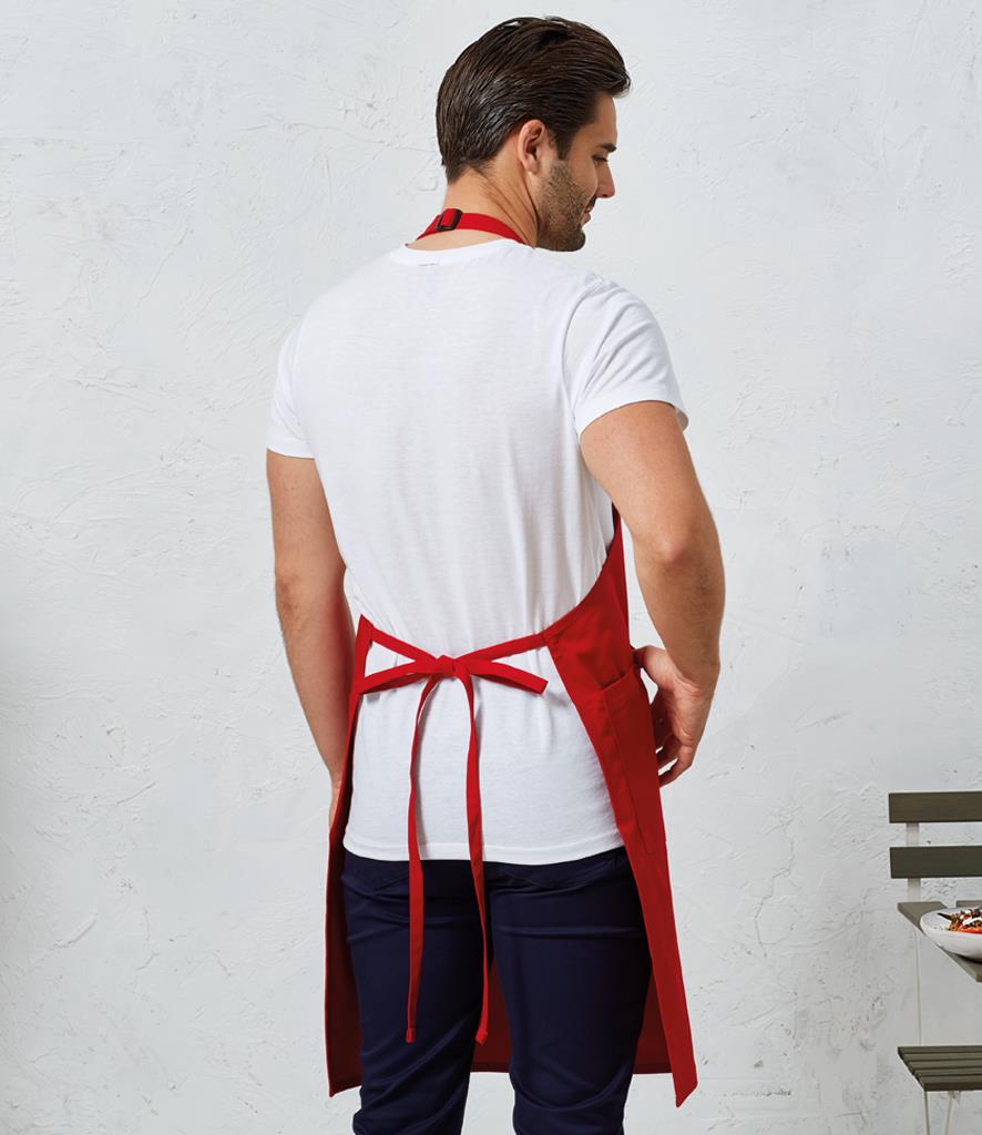Recycled Polyester and Fairtrade Organic Cotton Bib Apron — afbeelding 2