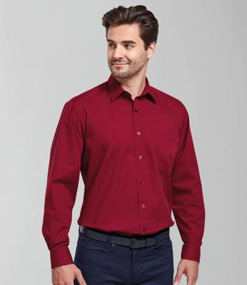 Long Sleeve Poplin Shirt Premier PR200