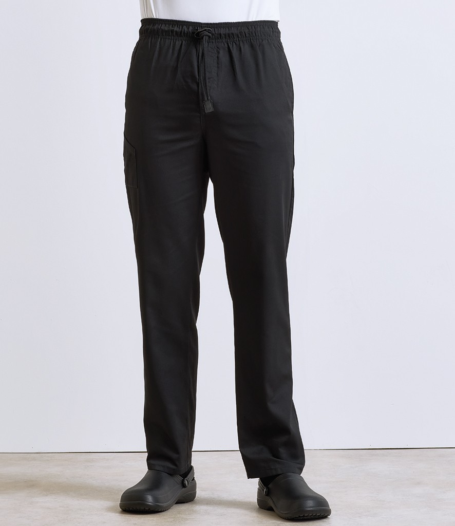 Premier Select Slim Leg Chef's Trousers bedrukken met eigen logo