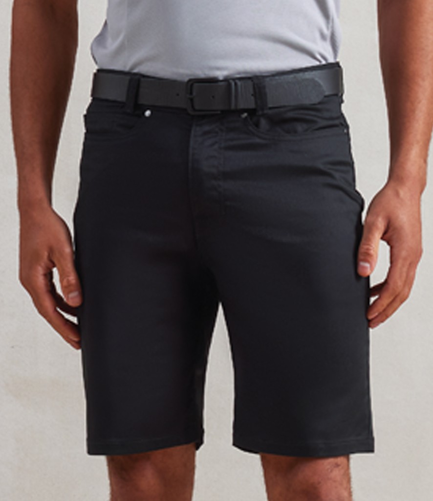 Premier Performance Chino Shorts bedrukken met eigen logo